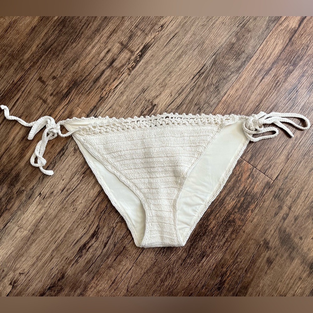 J. Crew Crochet String Bikini Bottom, Women’s S